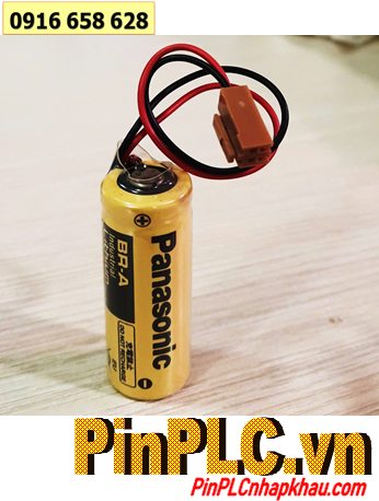 Panasonic BR-A (Zắc Nâu), Pin nuôi nguồn Panasonic BR-A lithium 3v 1800mAh /Xuất xứ NHẬT 